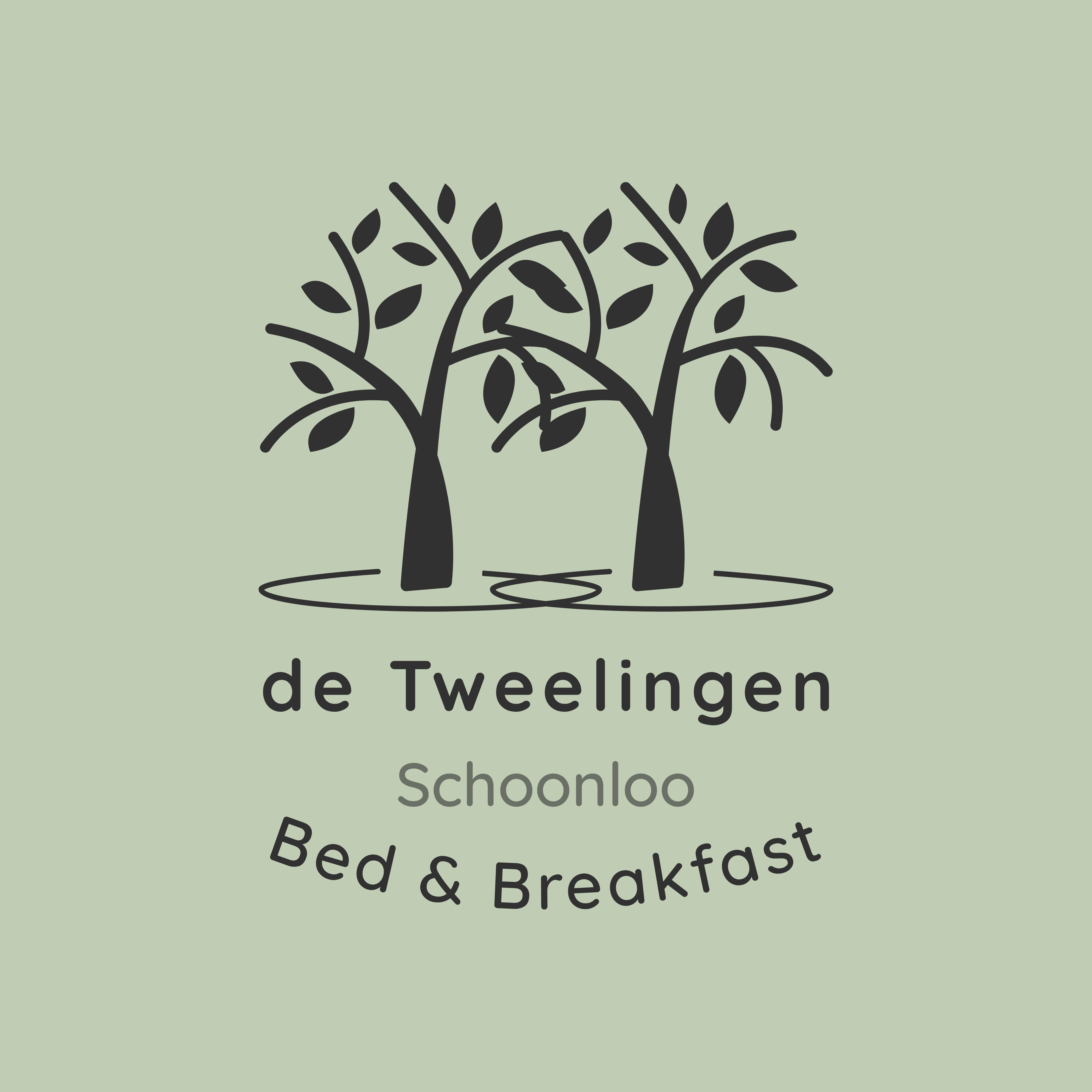 Logo De Tweelingen B&B Schoonloo